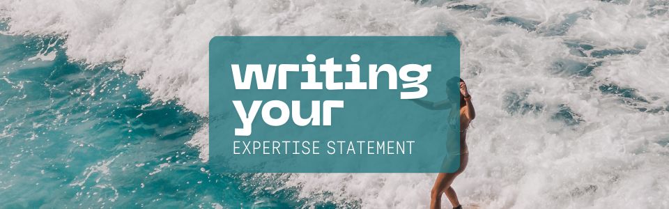 Writing your expertise statement